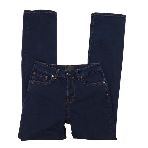 ASOS Dark Wash Flare Jeans Size 26 - Picture 1 of 7